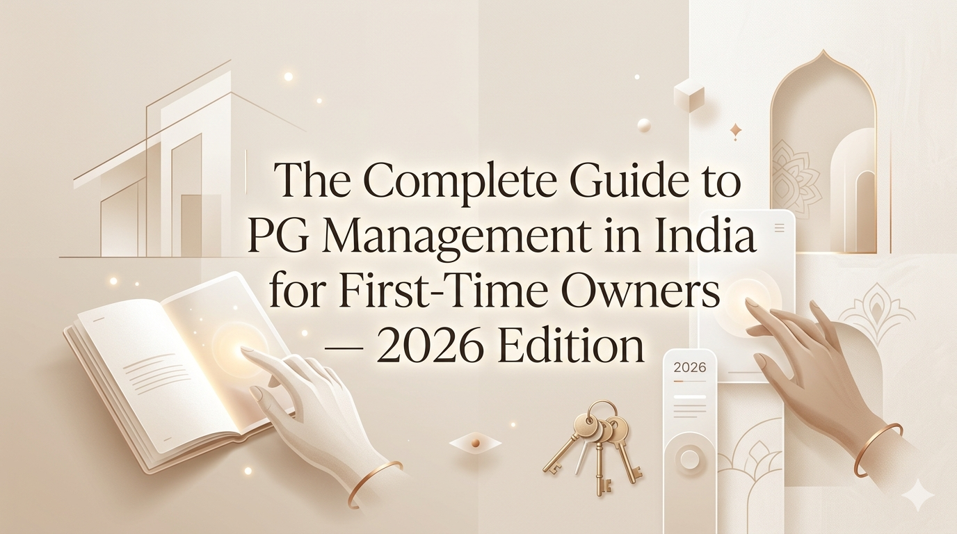 PG Management Guide for First-Time Owners India 2026 | ManagR Blog | ManagR